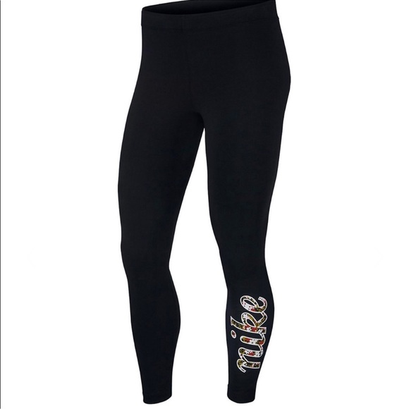 🖤NIKE High-Waisted Ankle Leggings, XS - Picture 1 of 5